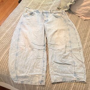 We The Free Light Blue Flare Jeans